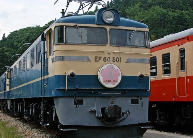 碓氷峠鉄道文化むら（EF60-501号機）の写真素材 [37950508] - PIXTA